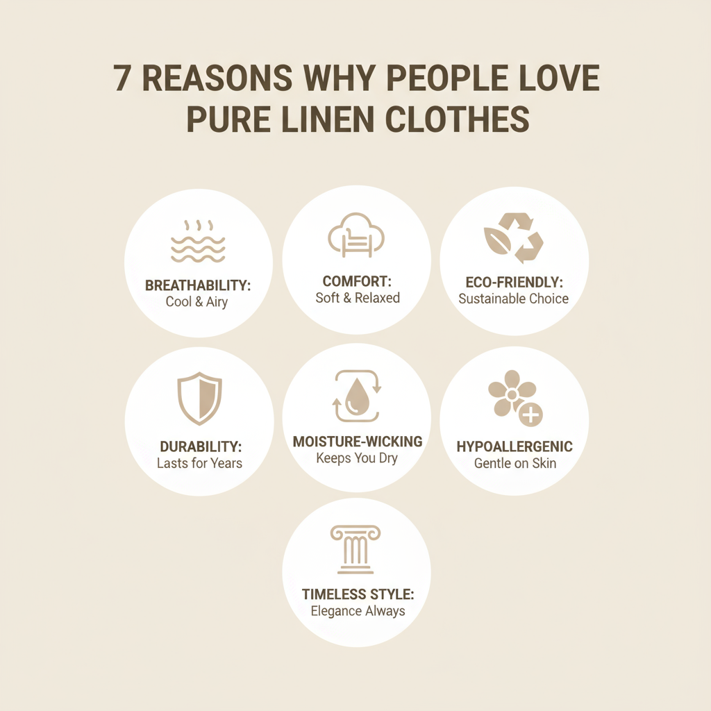 7 Benefits Why People Love Pure Linen Clothes - SABR INDIA