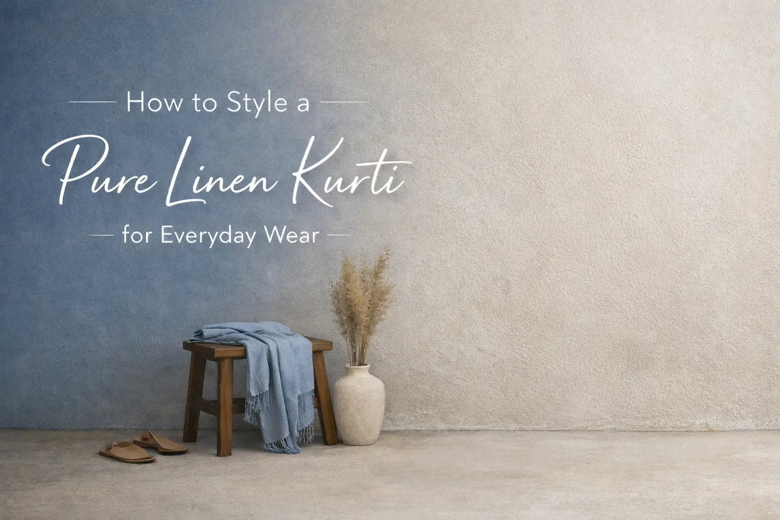 How to Style a Pure Linen Kurtis for Everyday Wear