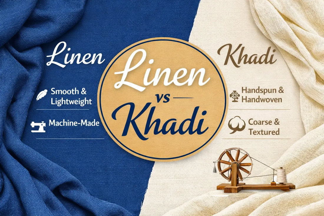 Linen vs Khadi: Understanding the Real Difference