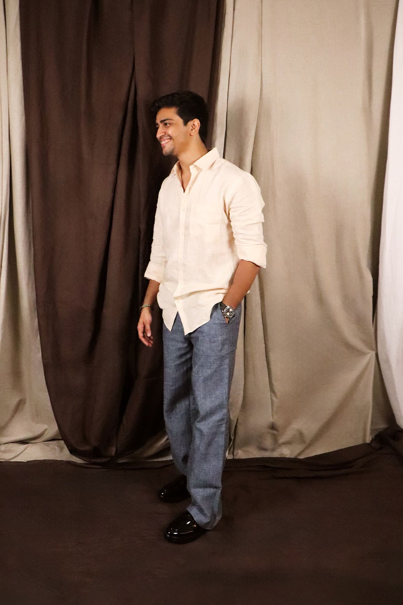 Pure Linen Shirts for Men