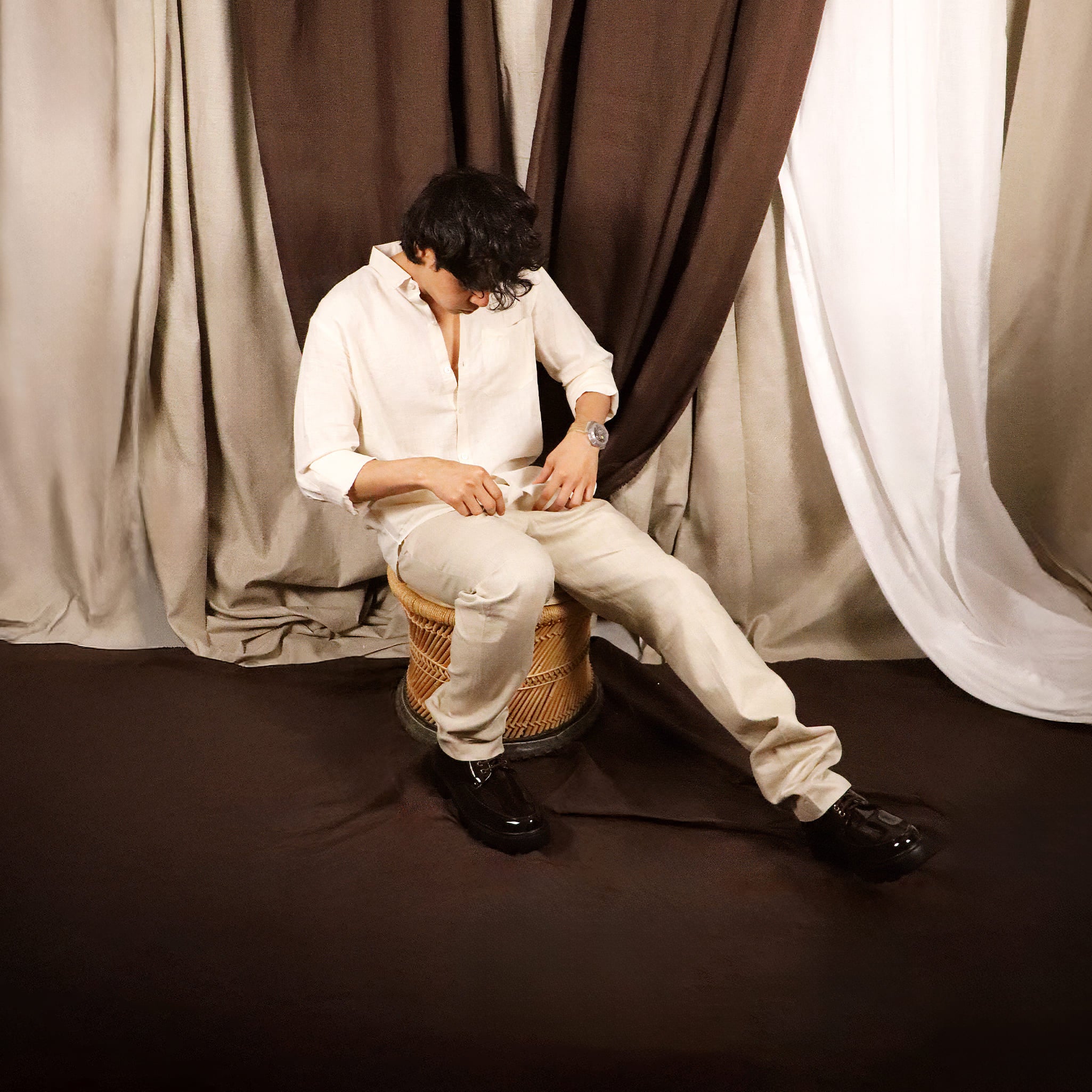 Pure Linen Shirt for Men