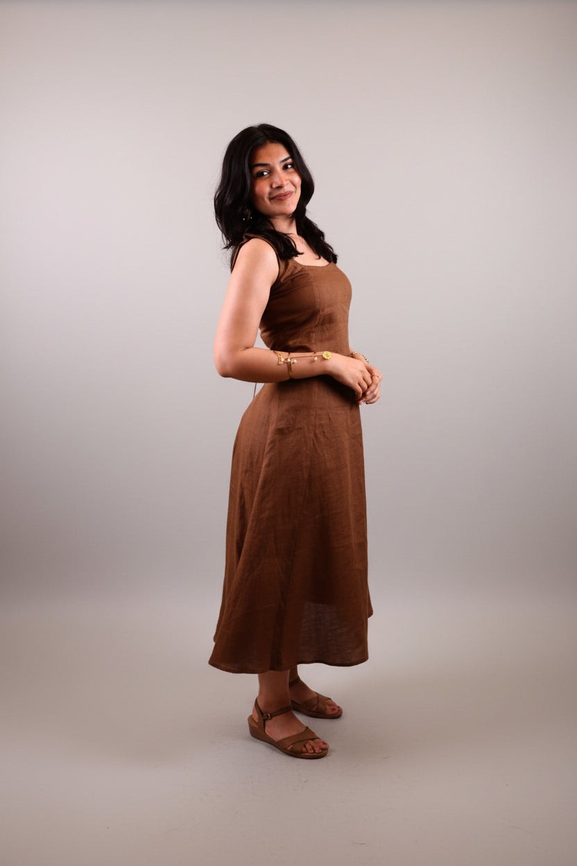 linen dresses india Our easy slip in Linen dresses are best sellers in our exhibitions. Made on fine European Flax, they are great for all weather and seasons for their crisp, sharp style. Statement, simple