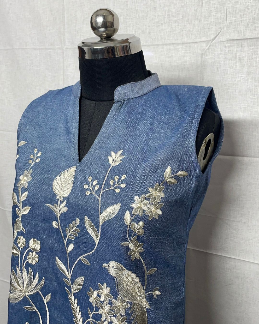 Ruby Linen Dress