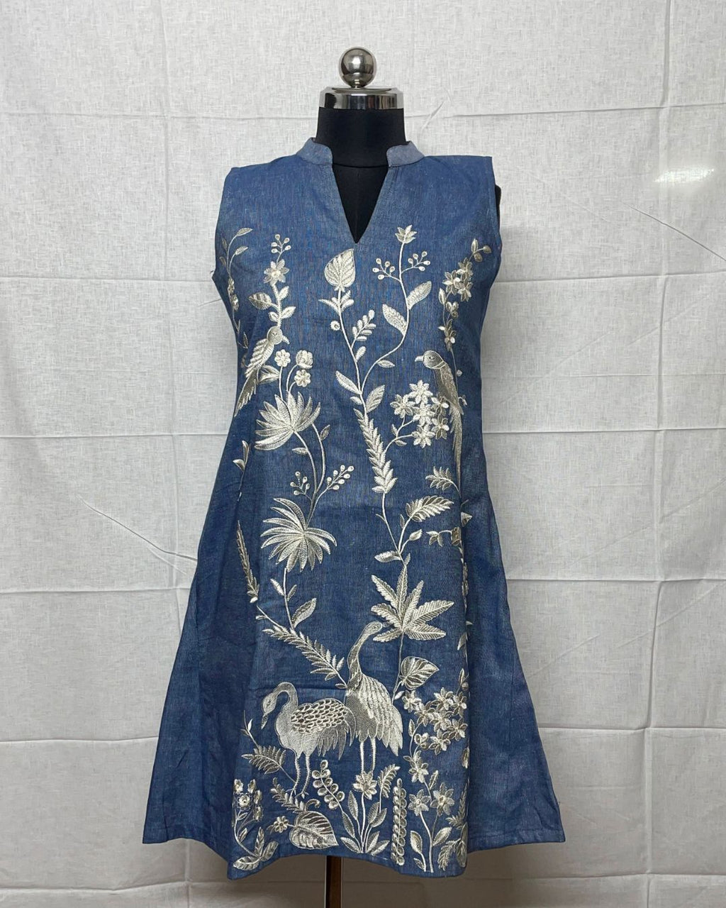 Ruby Linen Dress