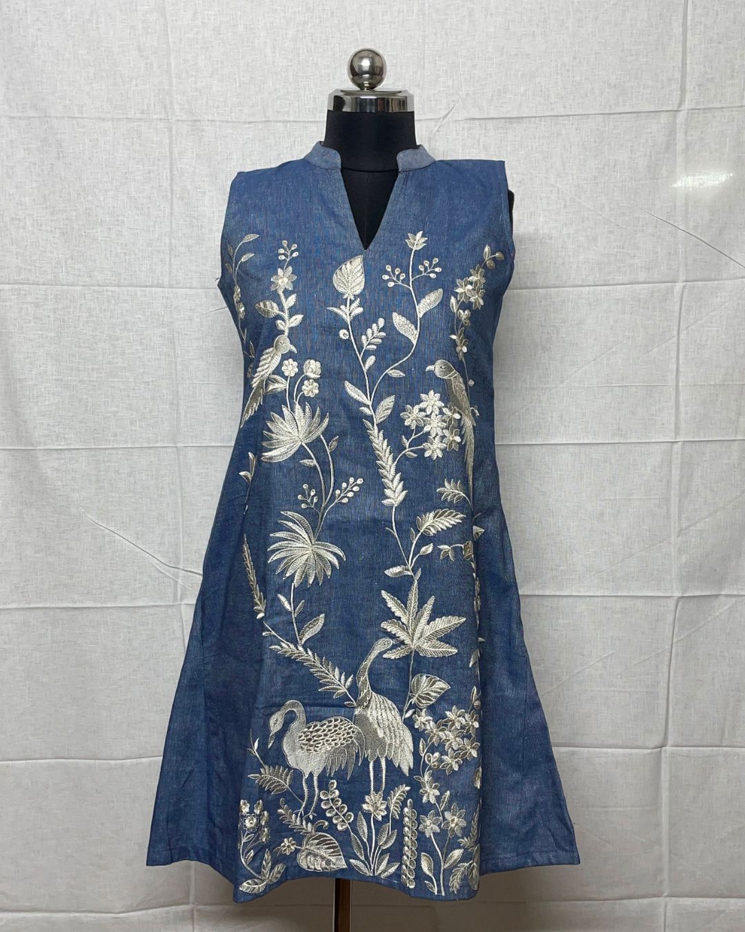Ruby Linen Dress