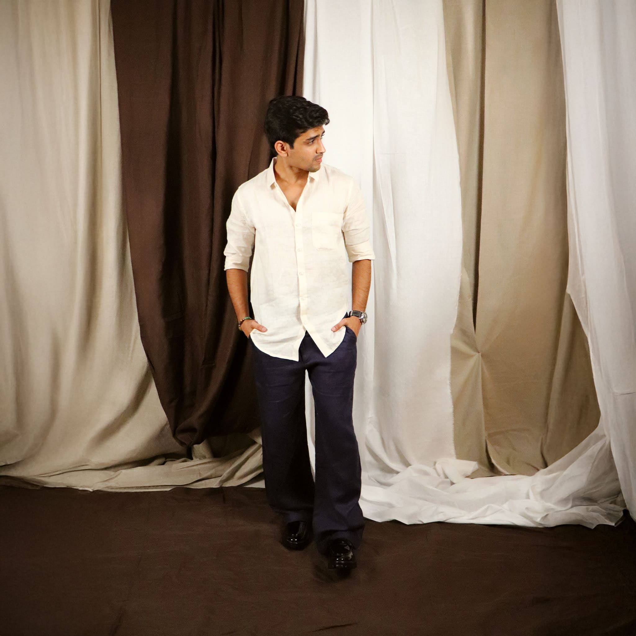 Tailored Linen Pants