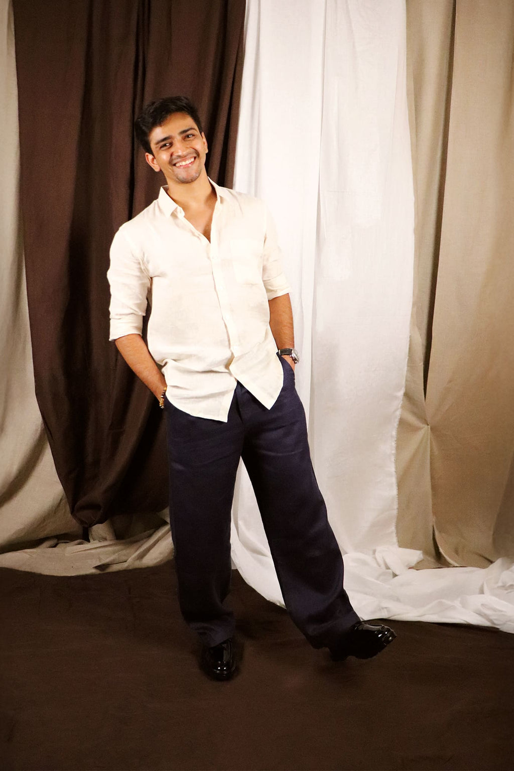 Tailored Linen Pants