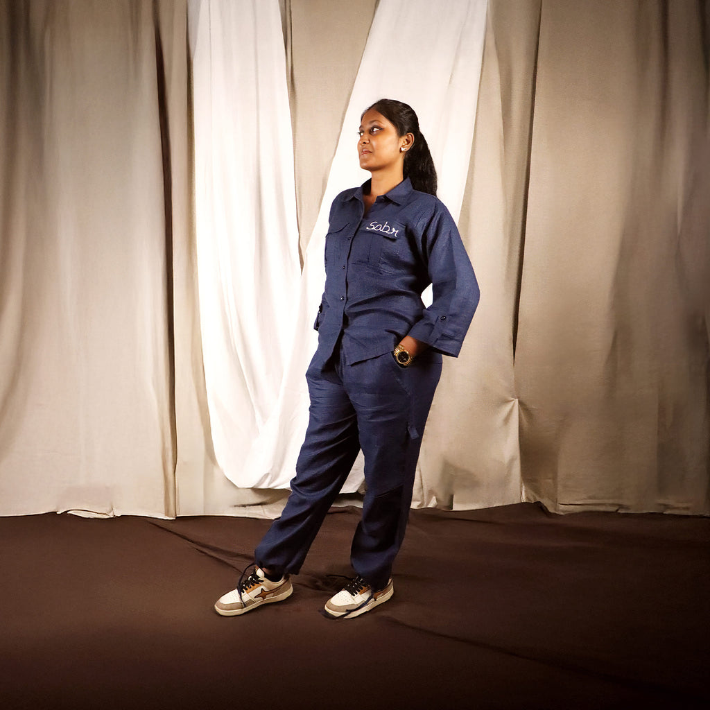 Utility Linen Co-Ord Set