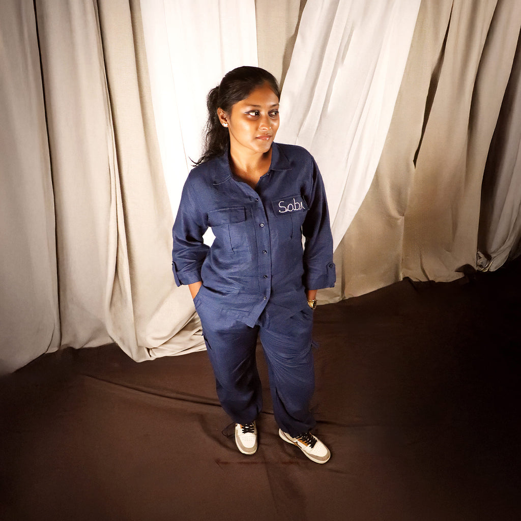 Utility Linen Co-Ord Set