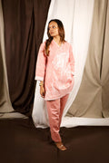 Embroidered Linen Co-ord Set