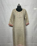Sahara Bloom Linen Kurti