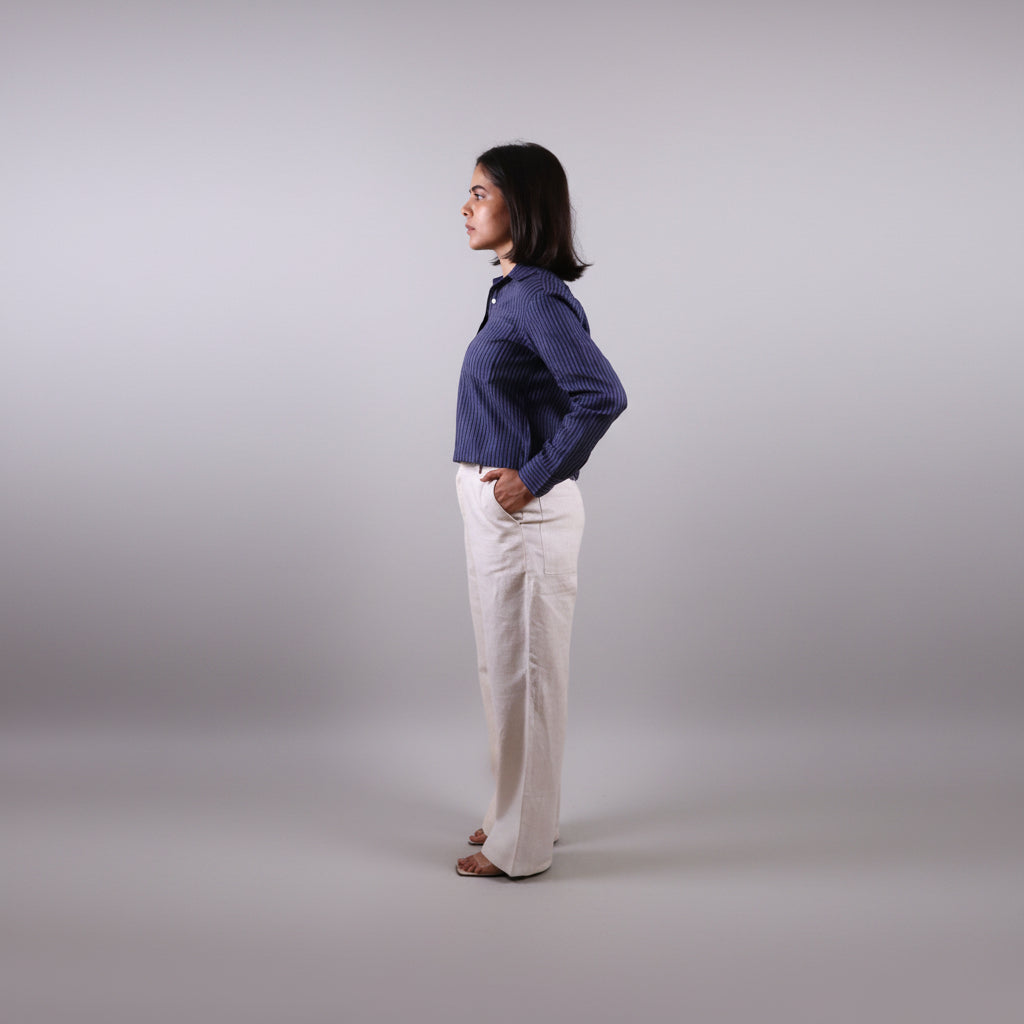 Stone Beige Linen Pants